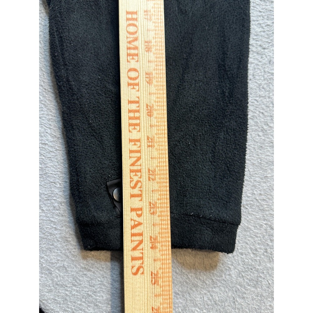 The North Face Fleece Jacket Mens Medium Black Full Zip Outdoor Hiking Warm - Picture 12 of 13
